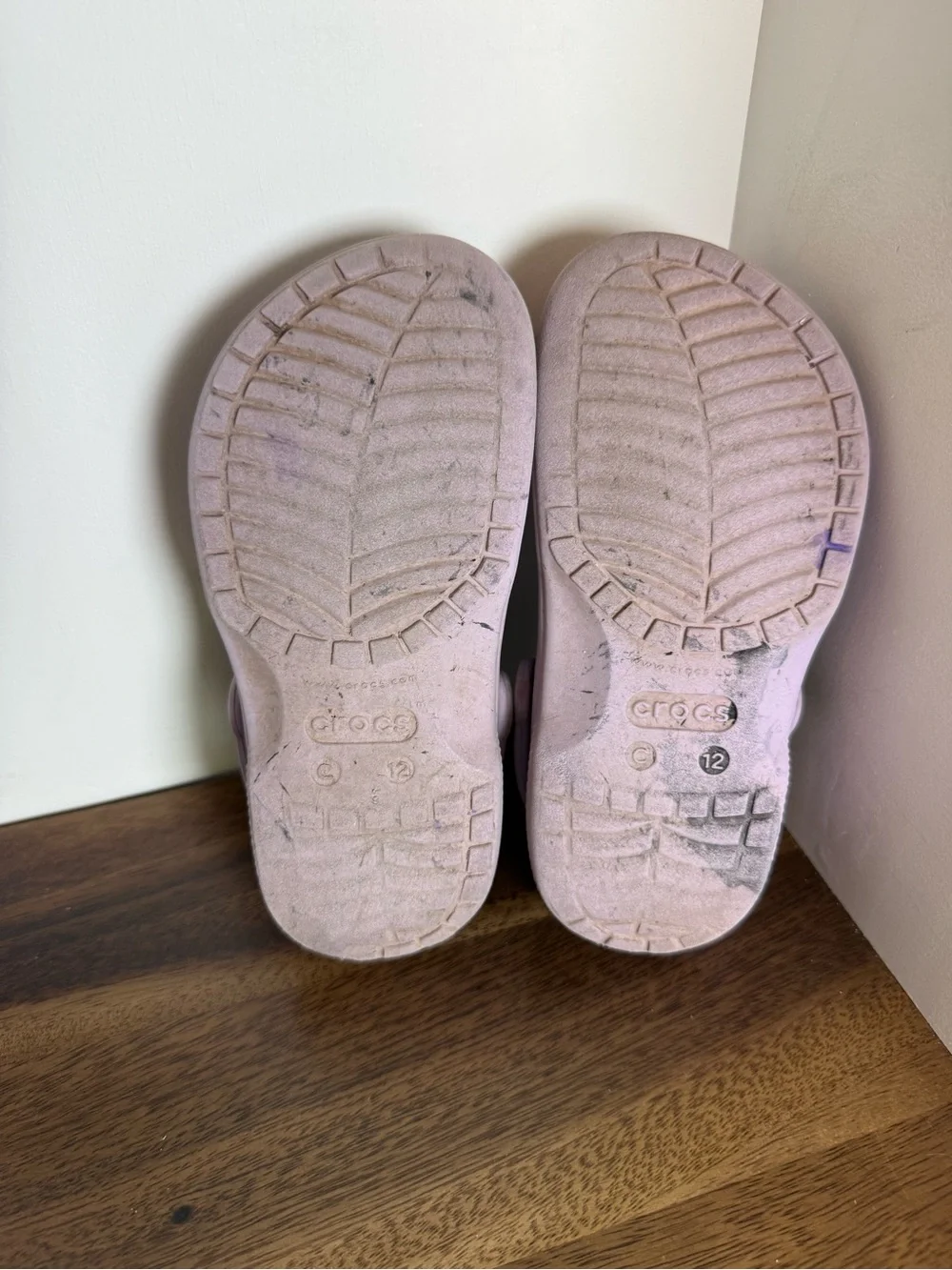 Crocs Classic Clogs Kids C12 Lavender Light Purple Slip On Shoes